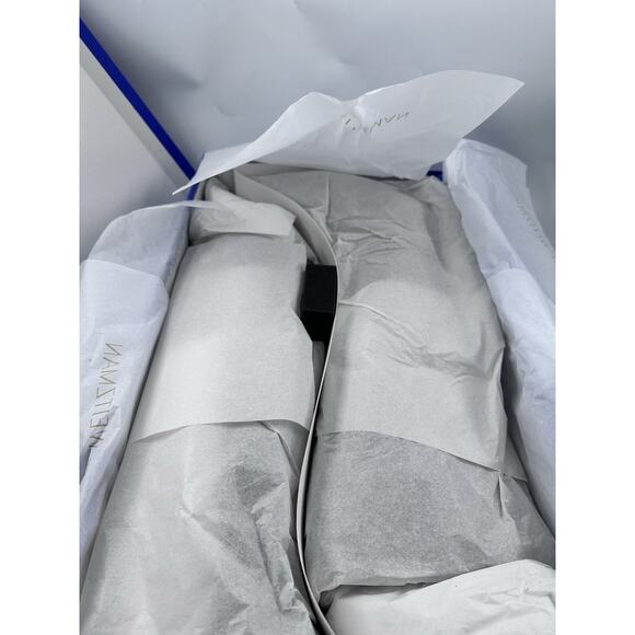 Stuart Weitzman $850 NAOMI 50 Woman’s Knee High Boots Size 9B NIB Black Suede - Picture 7 of 12